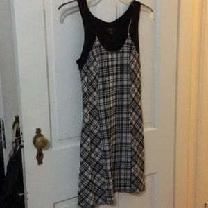 Plaid inspired dress